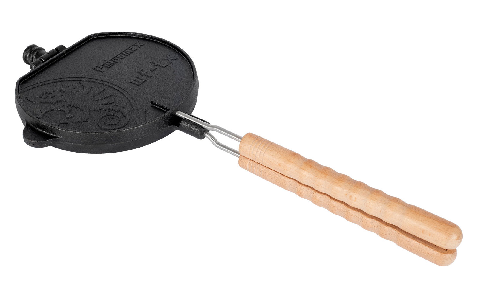 Petromax Gusseisen Wende Waffeleisen inkl. Auflagesstell