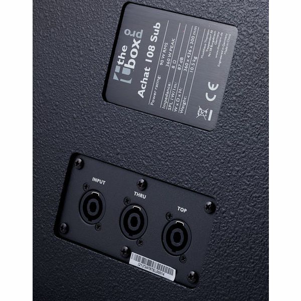 the box pro Achat 108 Sub