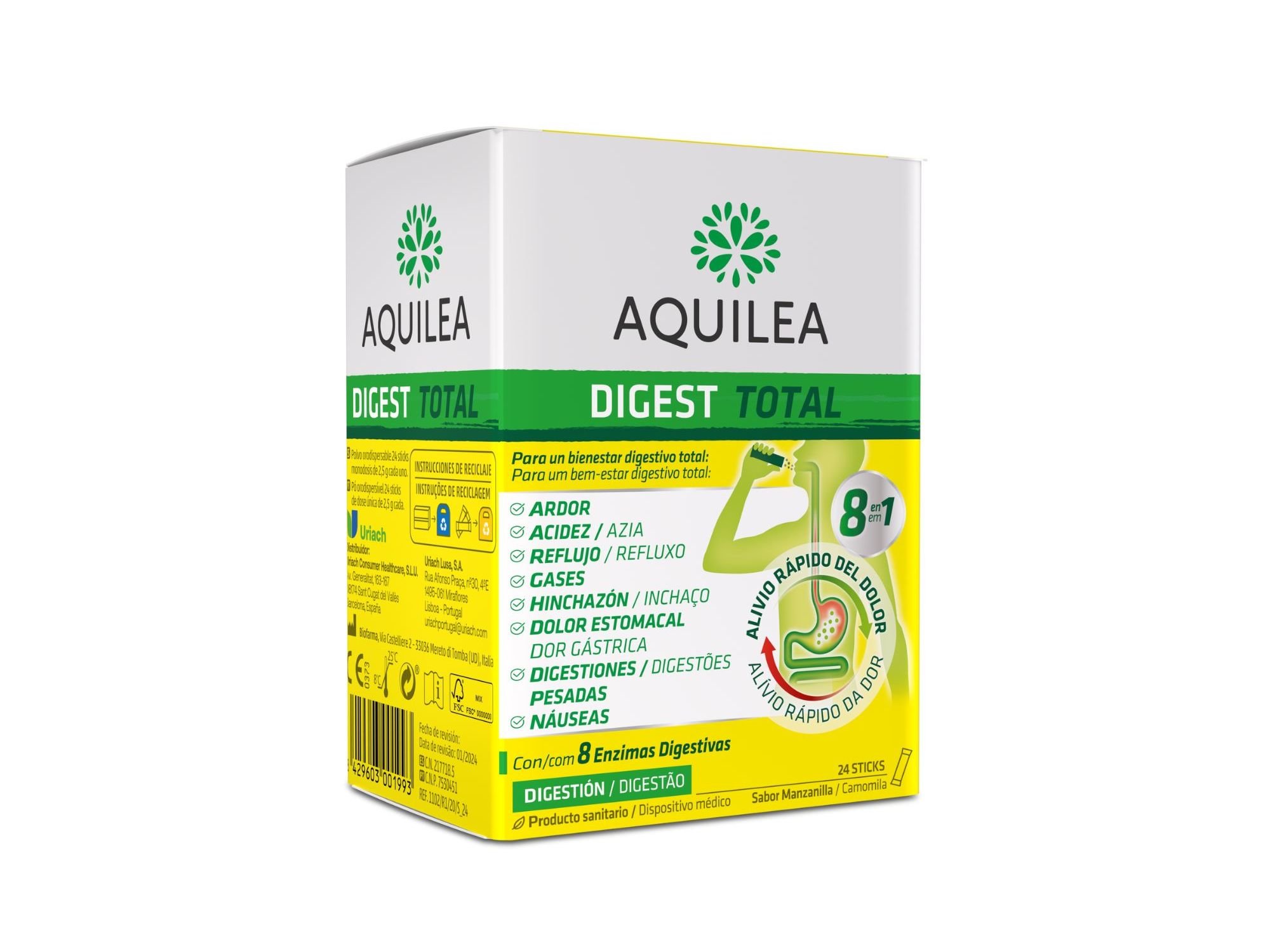 SUPLEMENTO AQUILEA DIGEST TOTAL 8 EM 1 24 UN