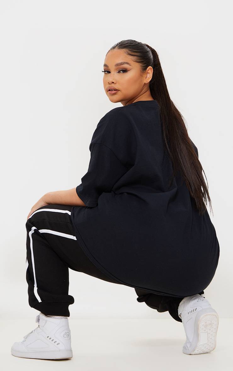 Noir T-shirt Oversize Ultimate Grande Taille