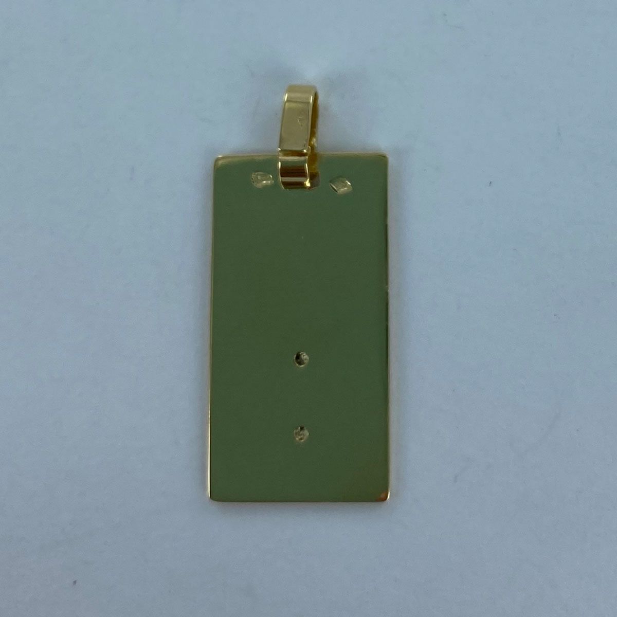 Pendentif d'occasion or 750 jaune signe verseau