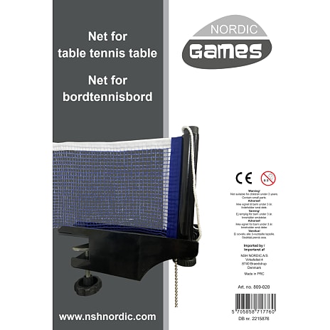 Net til bordtennisbord Nordic Games