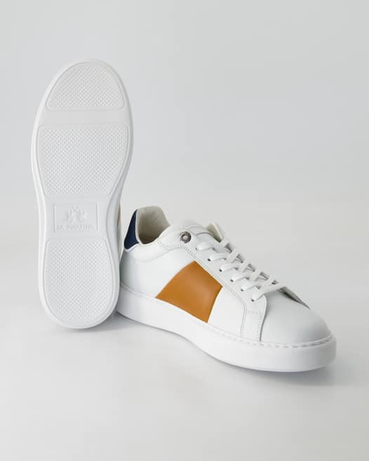 La Martina LFM251.005.4170 Sneaker in Weiß