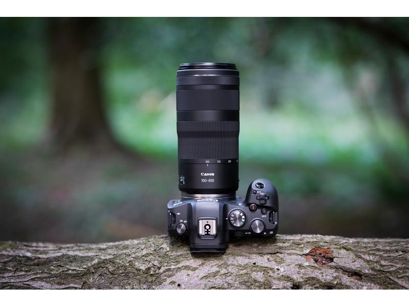 Canon Zoomobjektiv RF 100-400 mm F/5.6-8.0 IS USM Canon RF Leichtes, kompaktes Supertelezoom-Objektiv