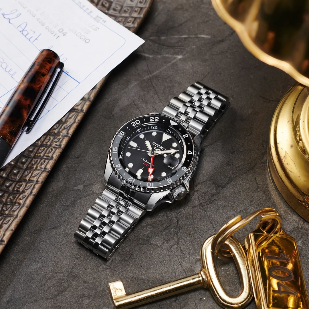 Seiko 5 Sports GMT Black Grape SKX Re-Interpretation