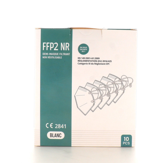 Masque FFP2 adulte : protection Covid 19 et virus respiratoires