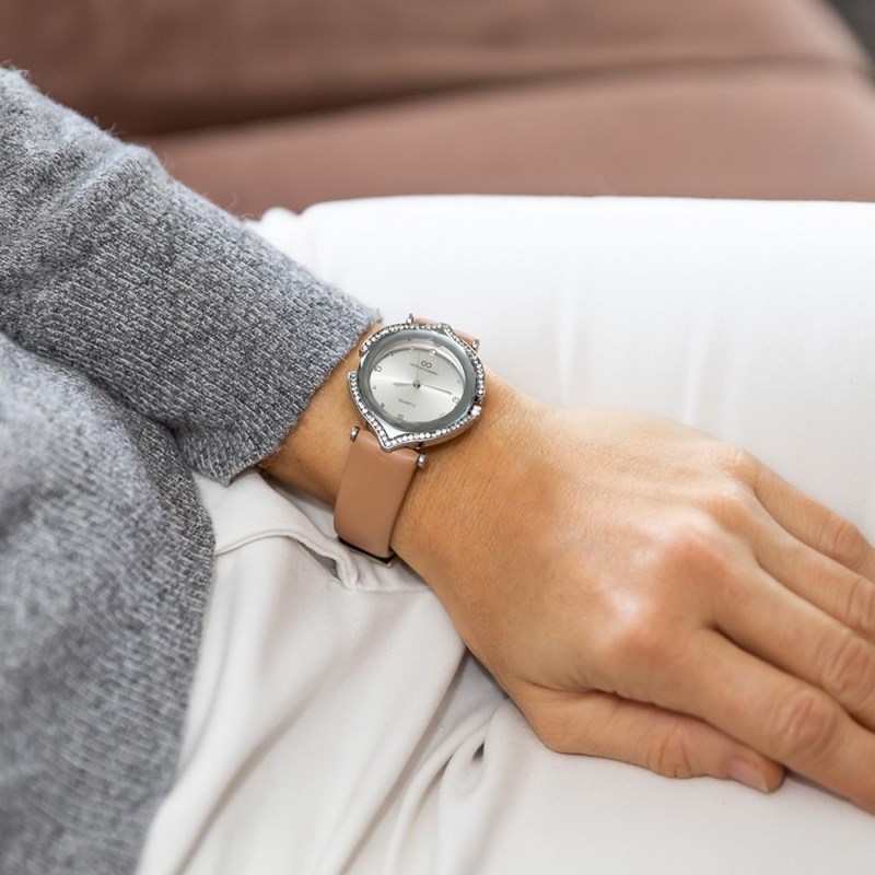 Montre Femme GIORGIO bracelet Cuir Marron