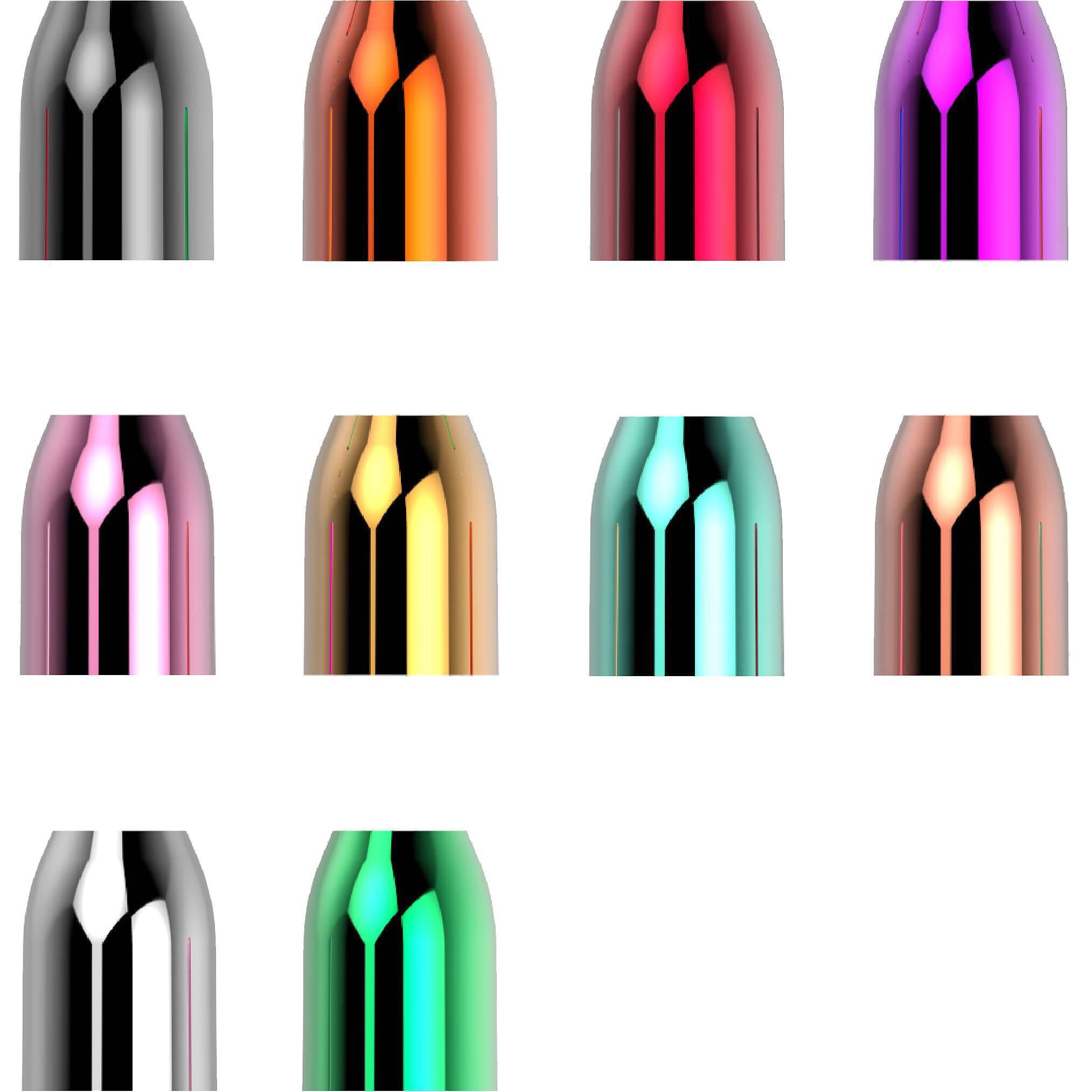 L-Style - Champagne Rings - Premium Metall