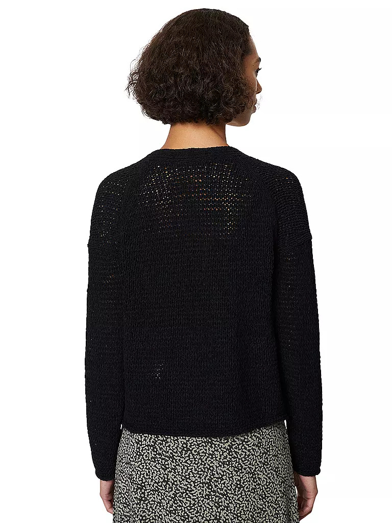 MARC O'POLO Strickjacke schwarz