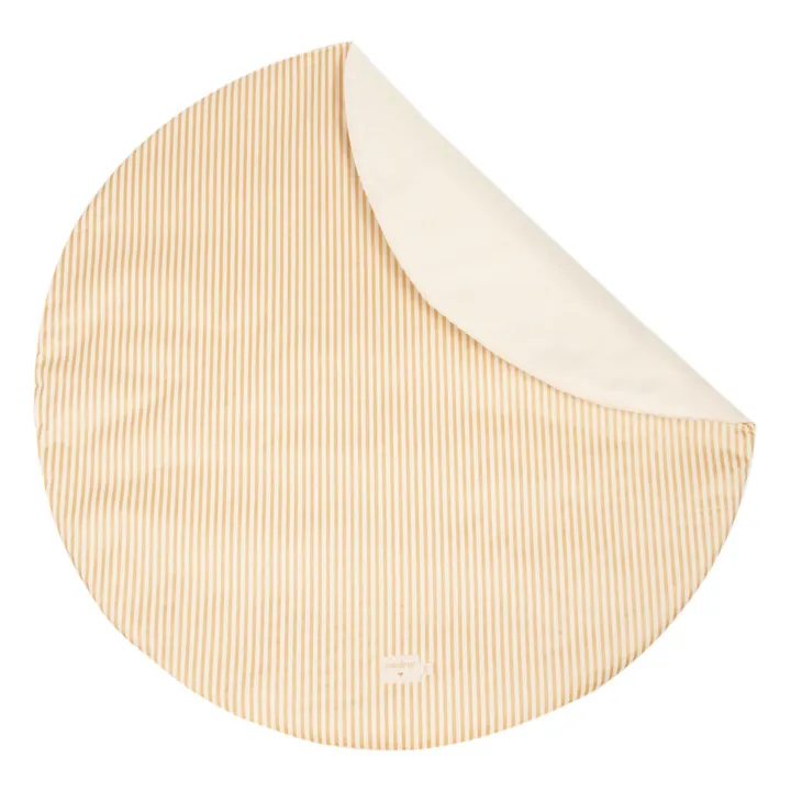 Nobodinoz Tapis de sol en twill de coton | Doré