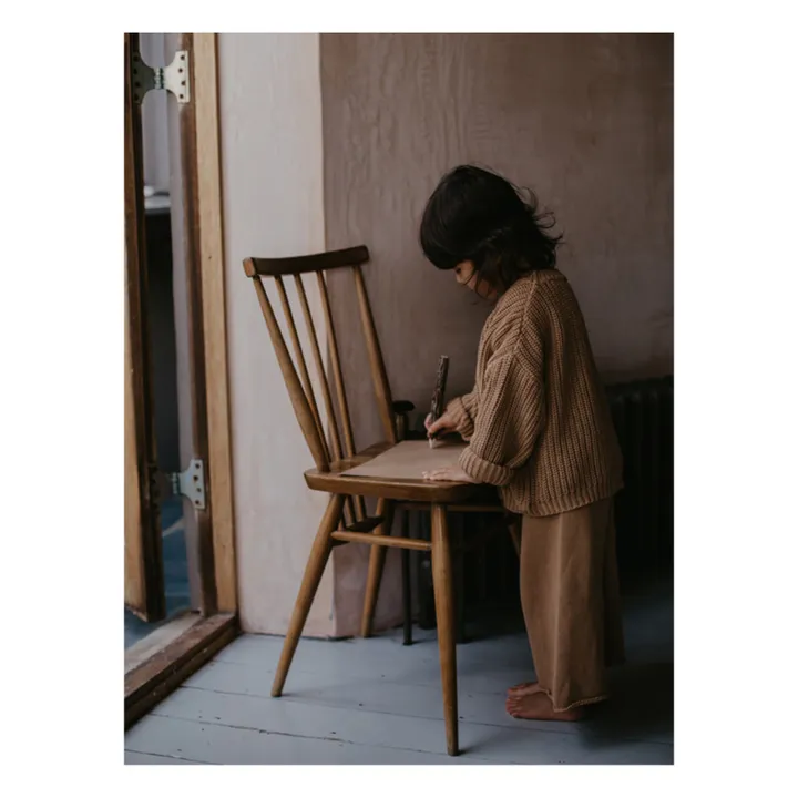 The Simple Folk Pull Tricot Coton Bio | Caramel
