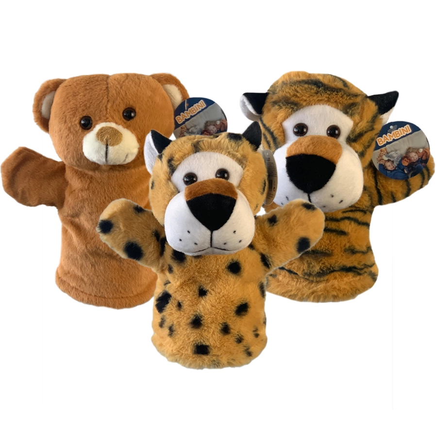 BAMBINI Puppentheater Safari inklusive 3 Handpuppen
