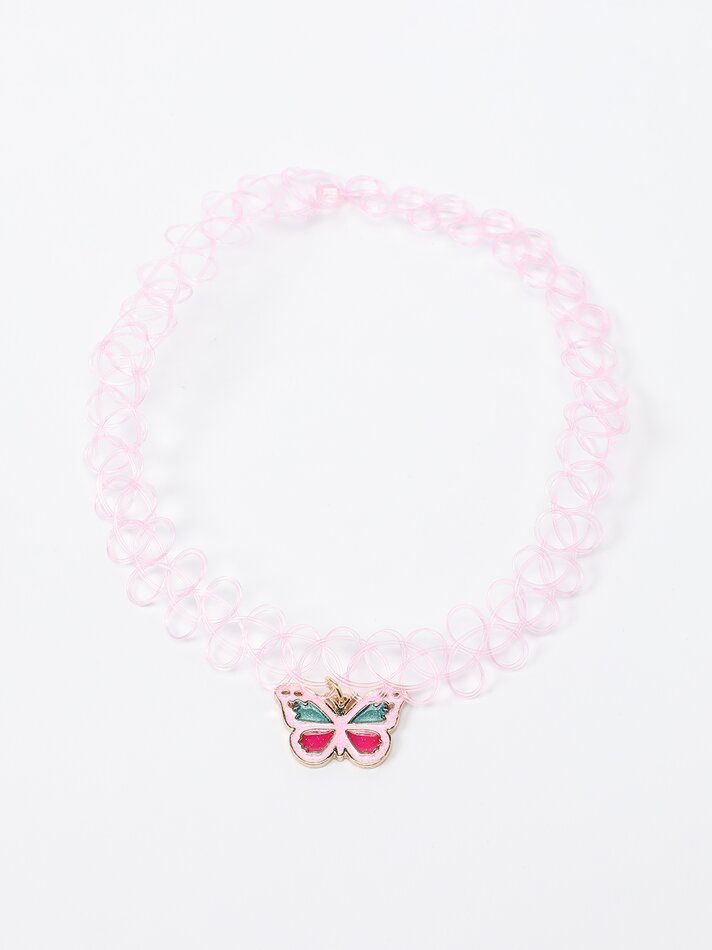 Conjunto de 2 gargantilhas de flores - Sortidas
