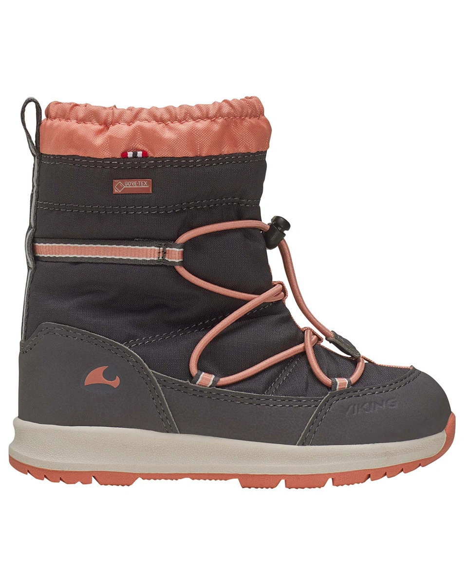 Winterboots OKSVAL GTX in dark grey/peach