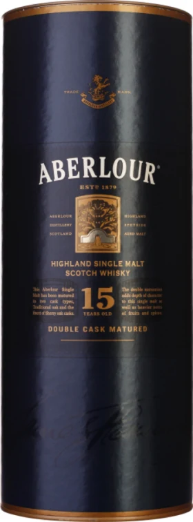 ABERLOUR 15 YEARS DOUBLE CASK MATURED 1LTR