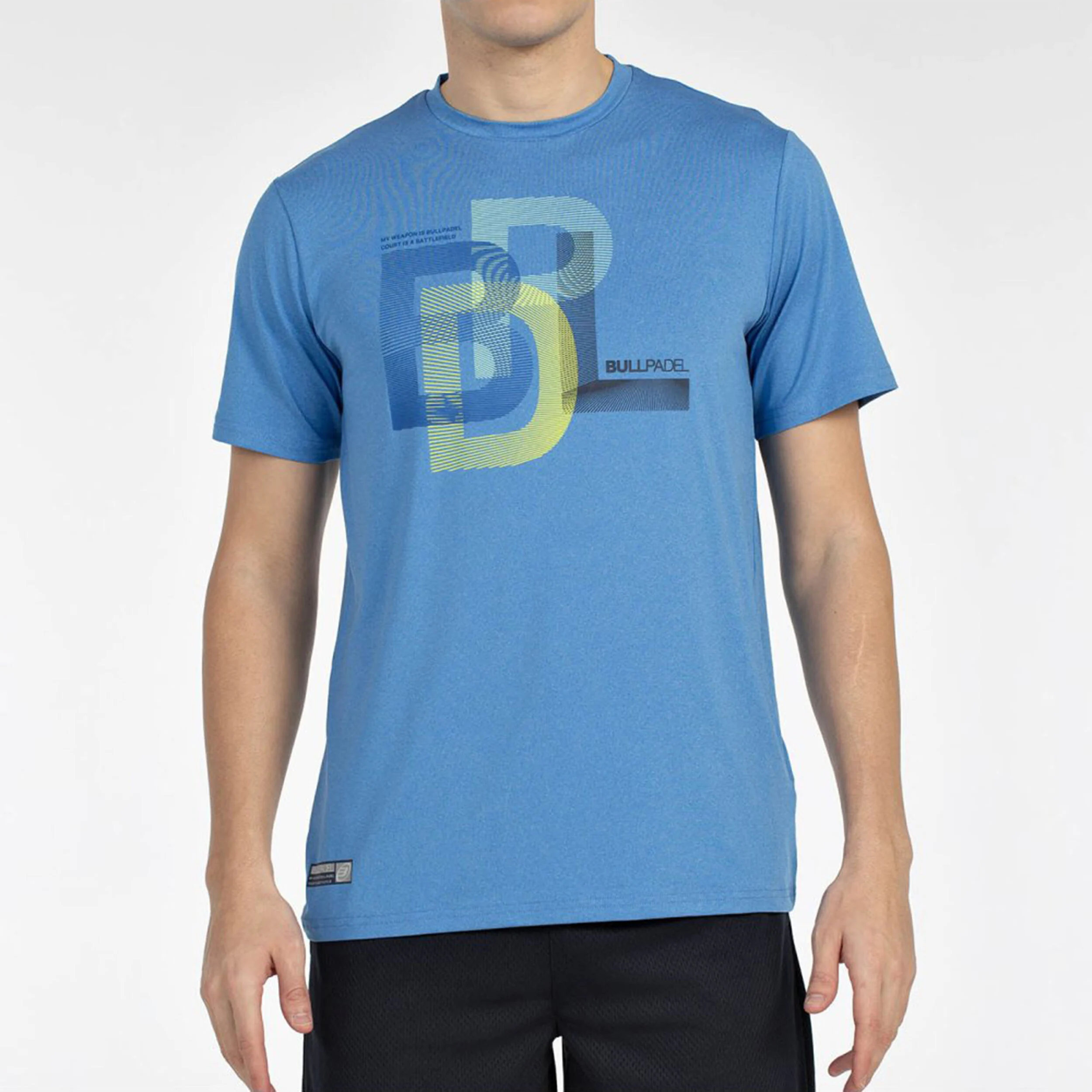 Bullpadel Bebas T-shirt Hommes - Bleu