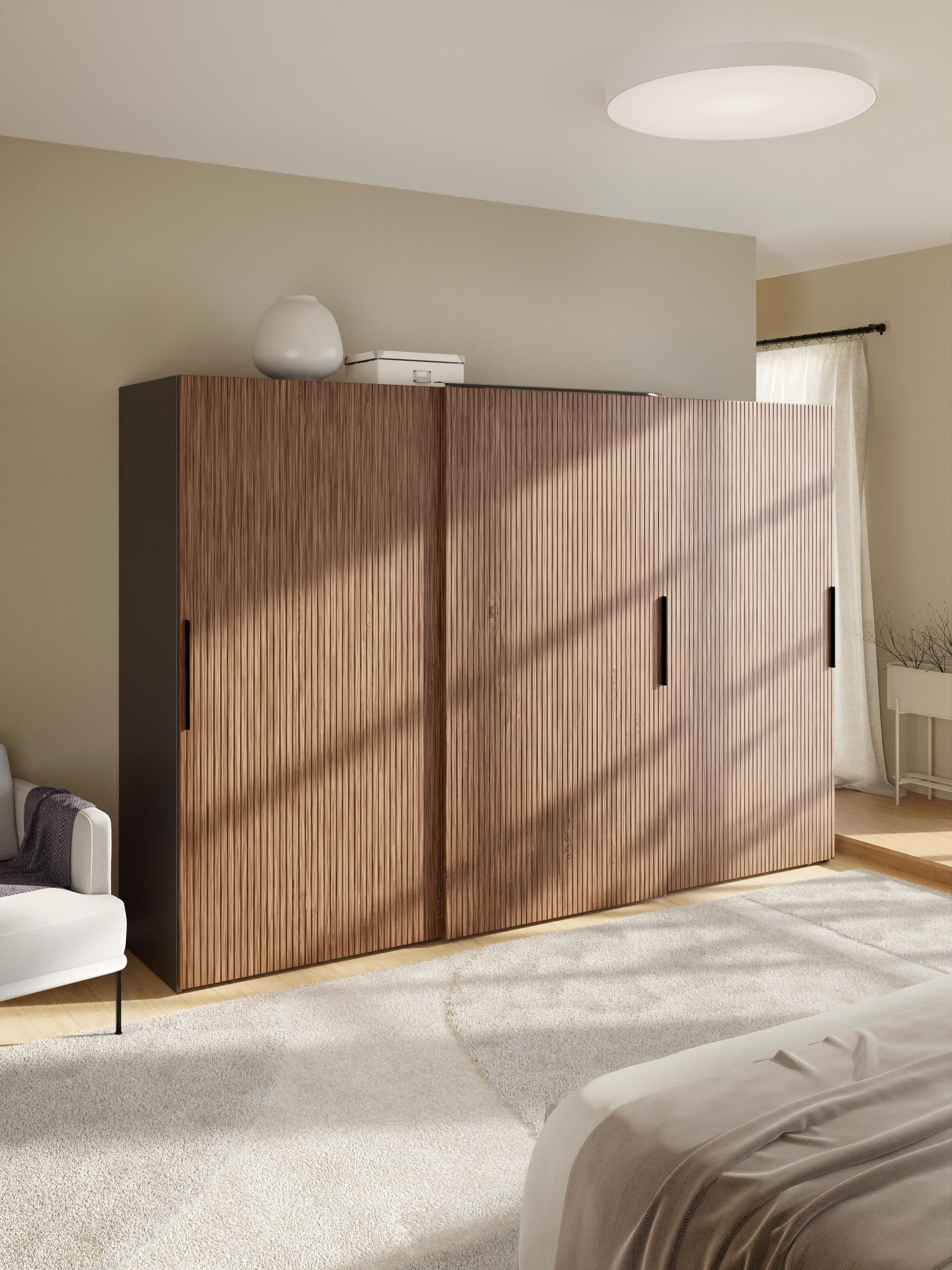 Modulaire schuifdeurkast Simone, 300 cm breed, diverse varianten