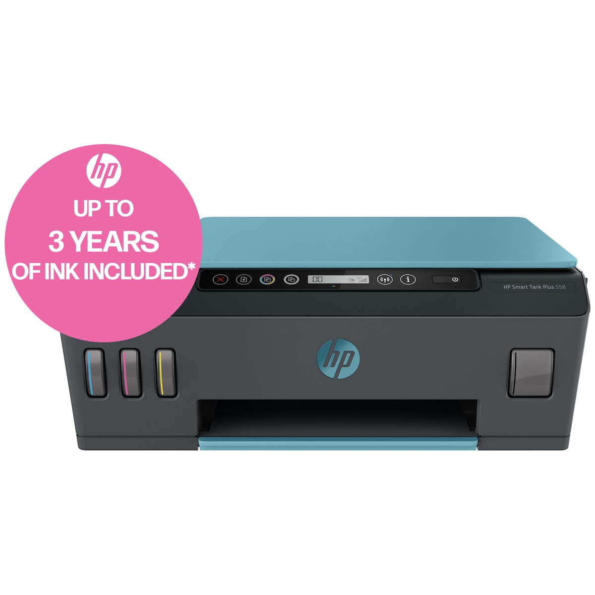 HP Smart Tank Plus 558 AIO inkjet-skriver