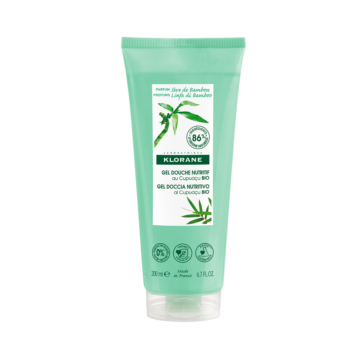 Klorane Duschgel<br>200 ml, Bambussaft
