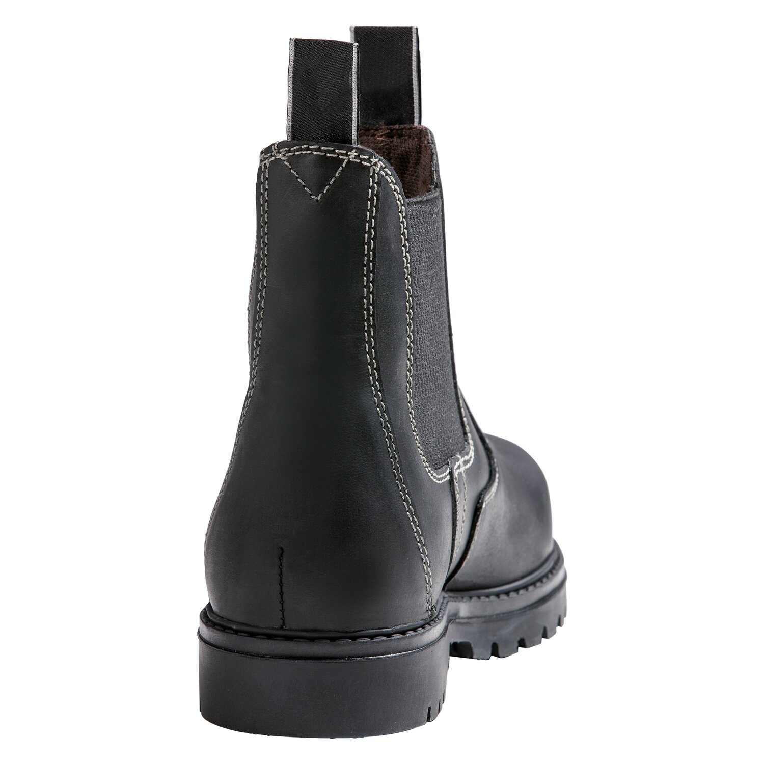 black forest Reit- und Stallschuh mit Stahlkappe  - black