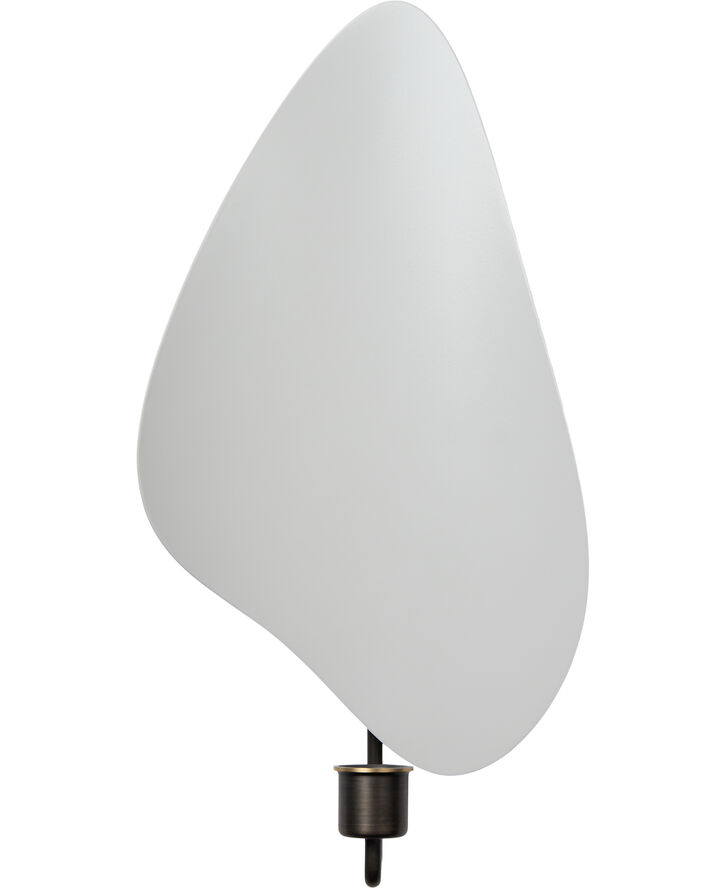 Audo Copenhagen Flambeau CH, H34, Wall, Black/Polis