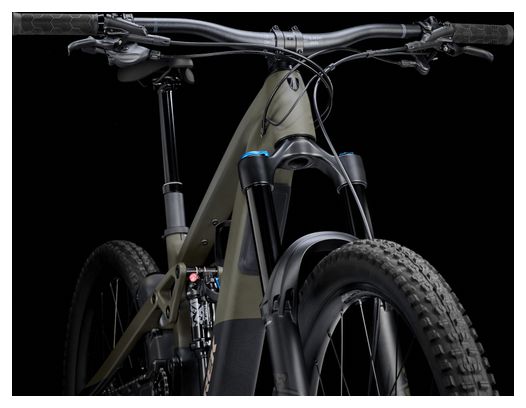 VTT Électrique Tout-Suspendu Trek Slash  9.7 Shimano SLX/XT 12V 580Wh MX (29/27.5'') Vert 2025