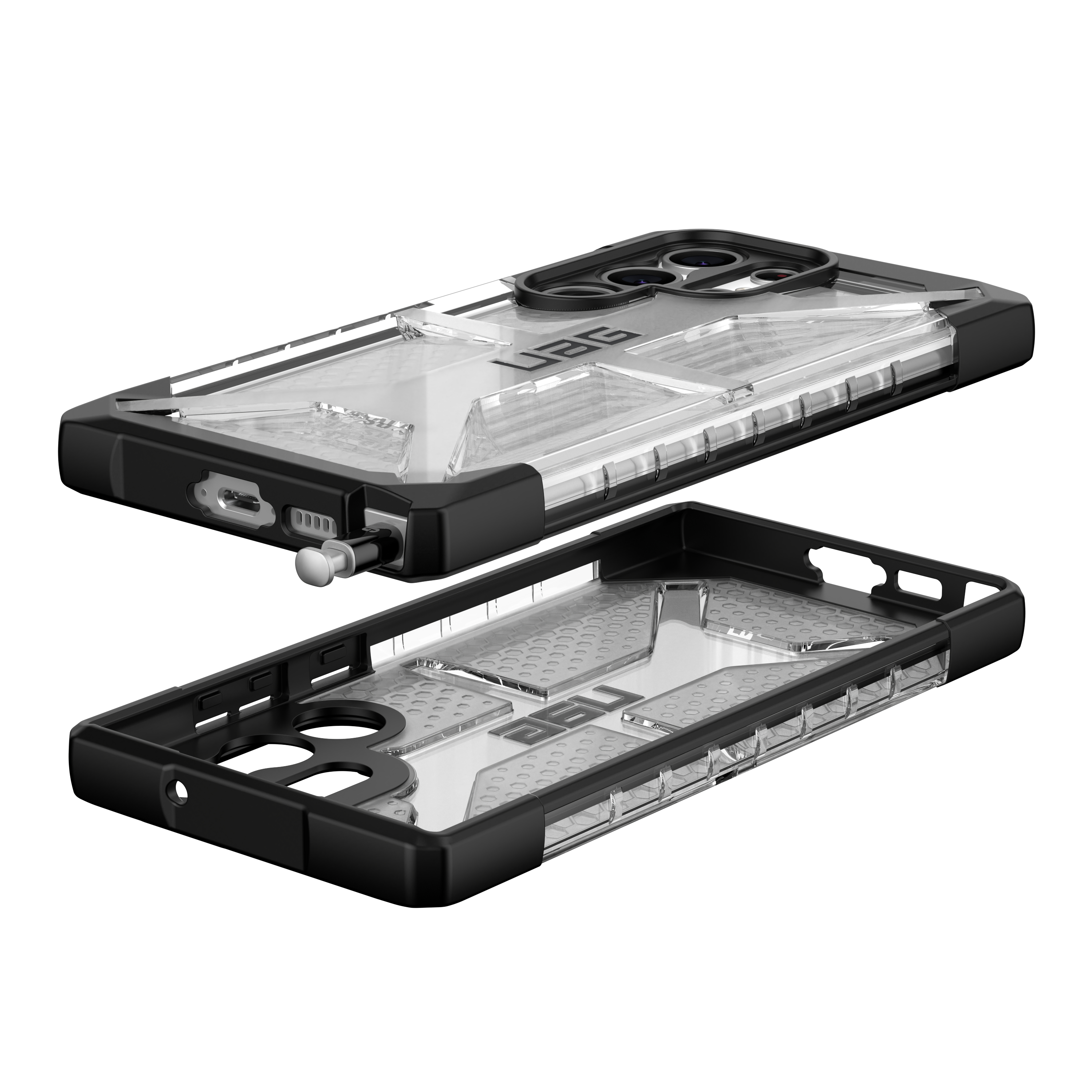 Samsung Galaxy S23 Ultra 5G Schutzhülle Plasma (214138114343) - Transparent (Ice)