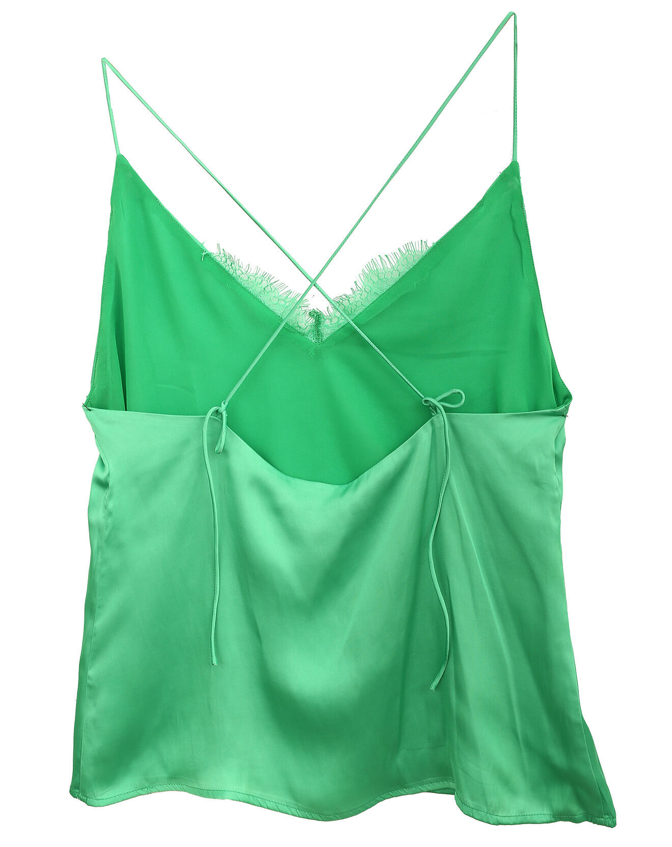 See u Soon Caraco satiné Sarah vert fluo