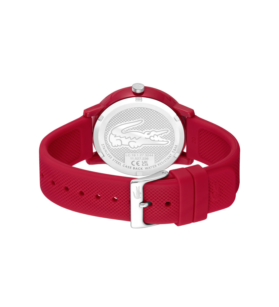 Relógio analógico Lacoste 12.12 vermelho
