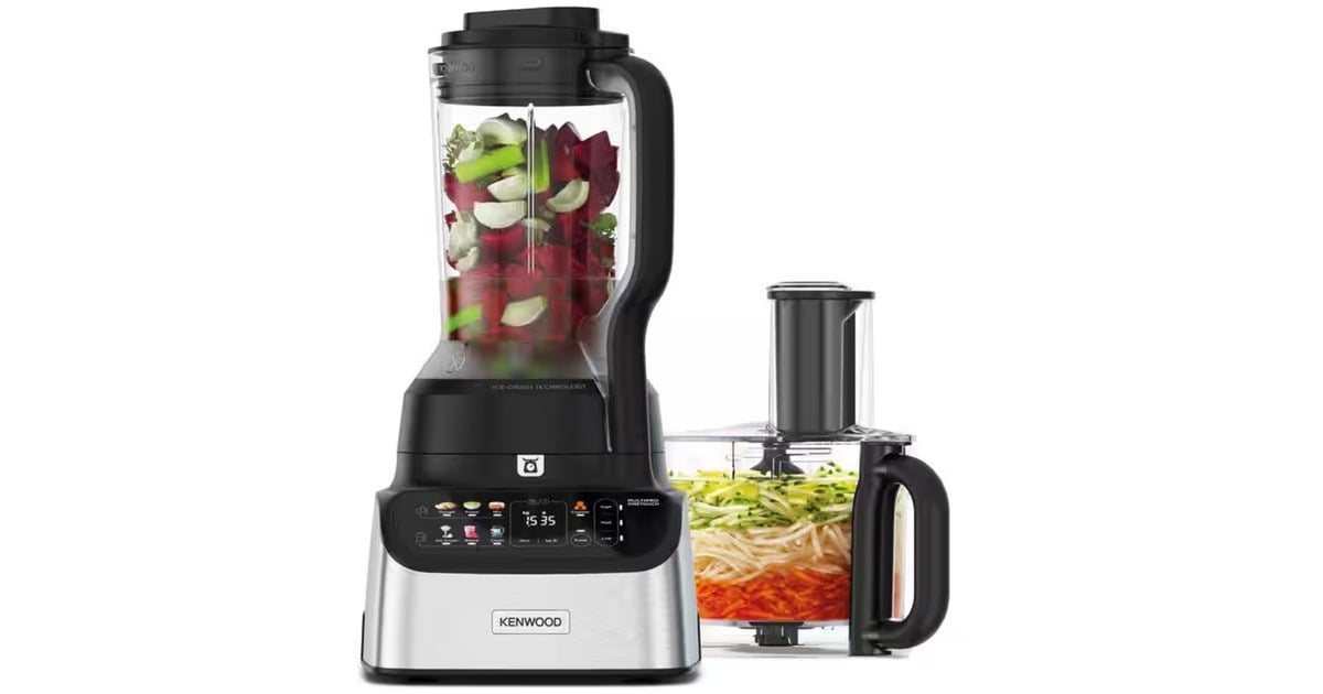 KenwoodMultipro One Touch foodprocessor en blender FDM73.850SS keukenmachine  (Zilver/zwart)