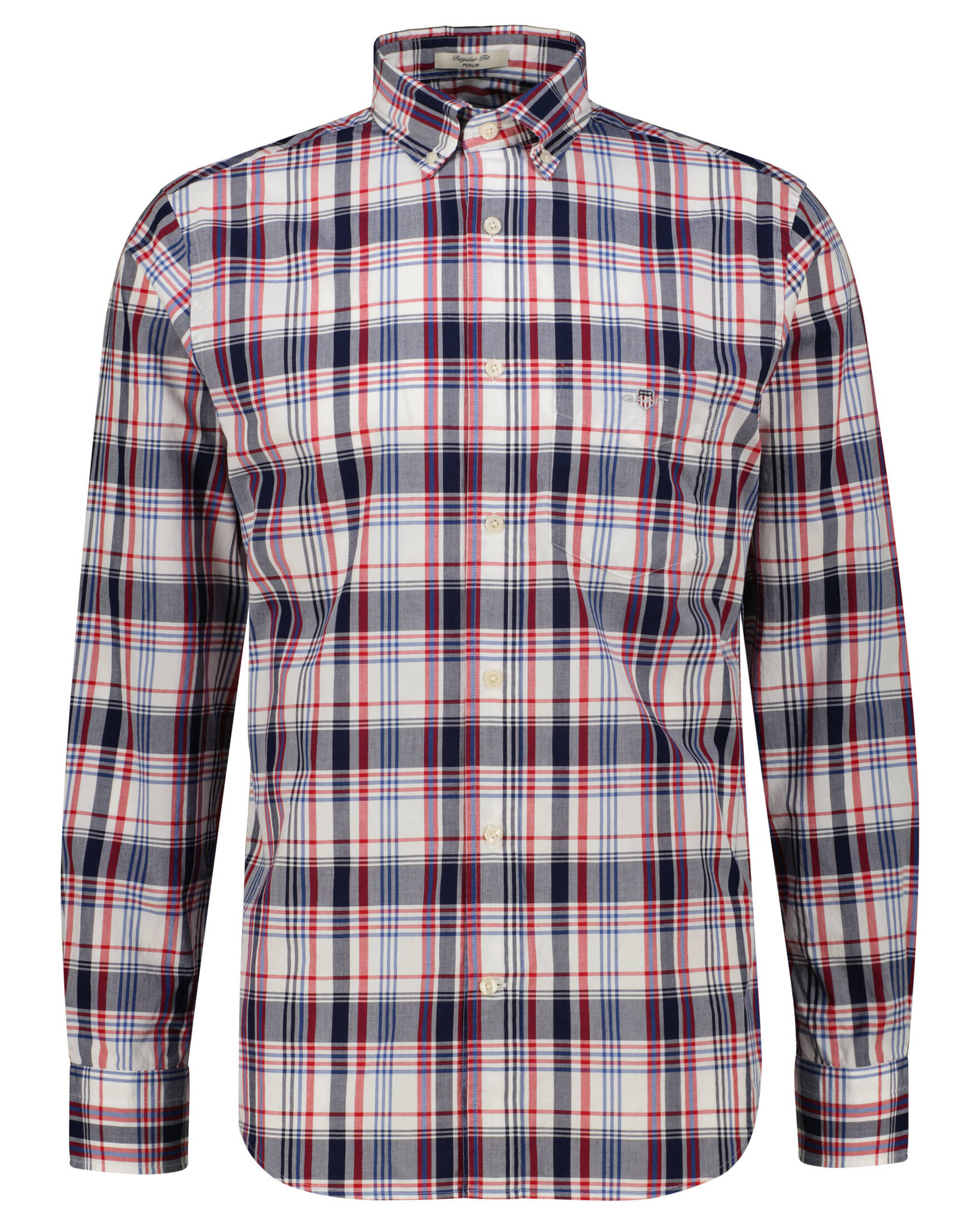 Gant| Herren Freizeithemd POPLIN CHECK Regular Fit
