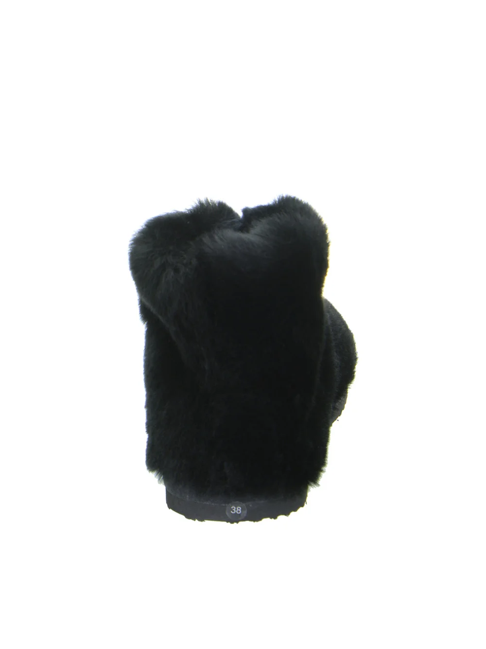 Hausschuh Cosy schwarz