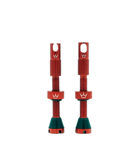 Peatys x ChrisKing Tubeless Ventiler 60mm Rød