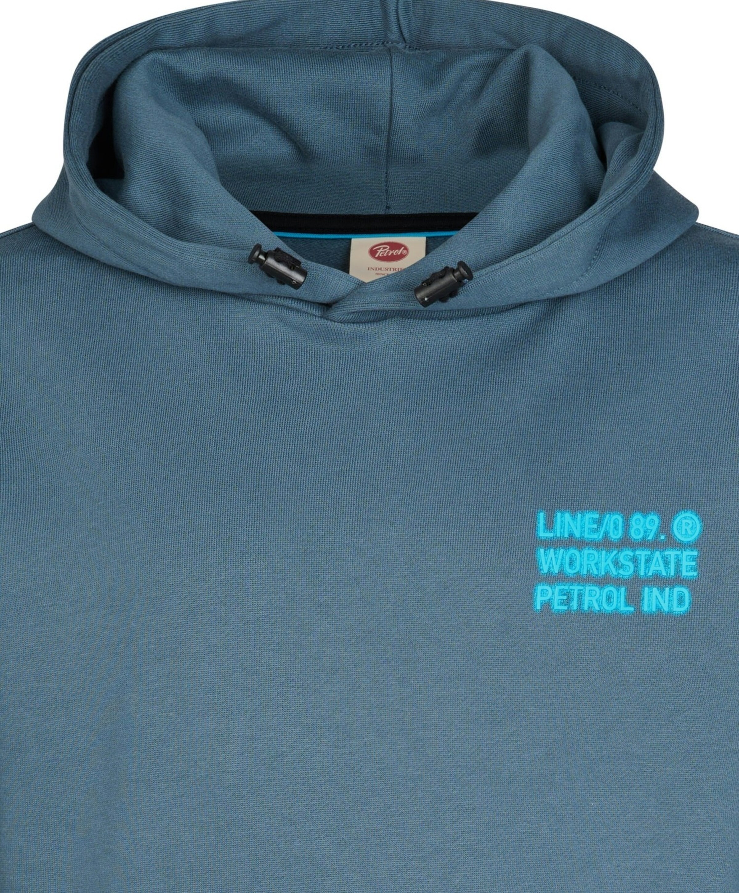 Petrol Jongens hoodie blauw