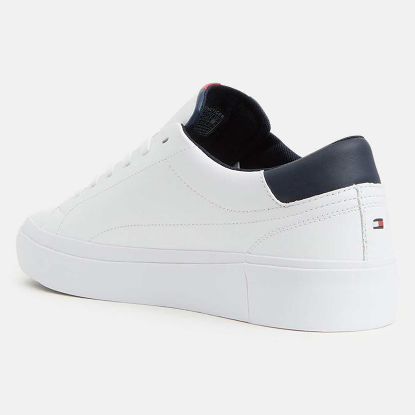 Tommy Hilfiger Baskets en Cuir Prep Vulc blanches