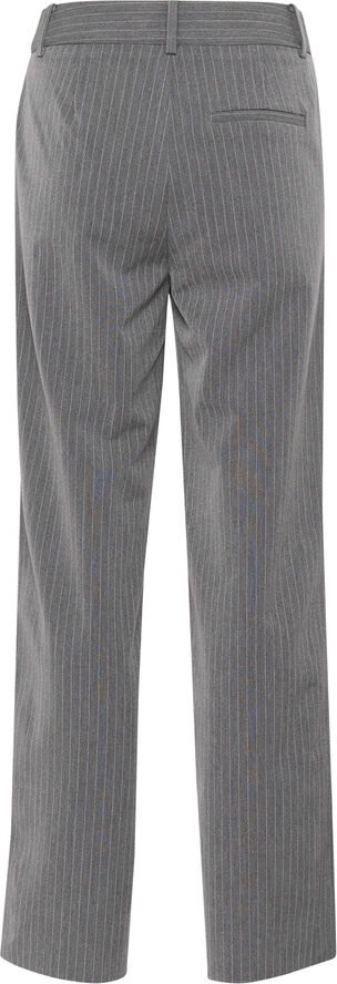 Gestuz JoelleGZ mel. pinstripe MW pants Grey pinstripe