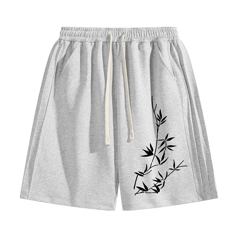 Stone Leo - Sweatshort met trekkoord in de taille