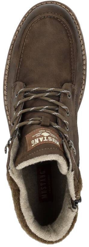 Mustang Veterschoenen Hoog donkerbruin