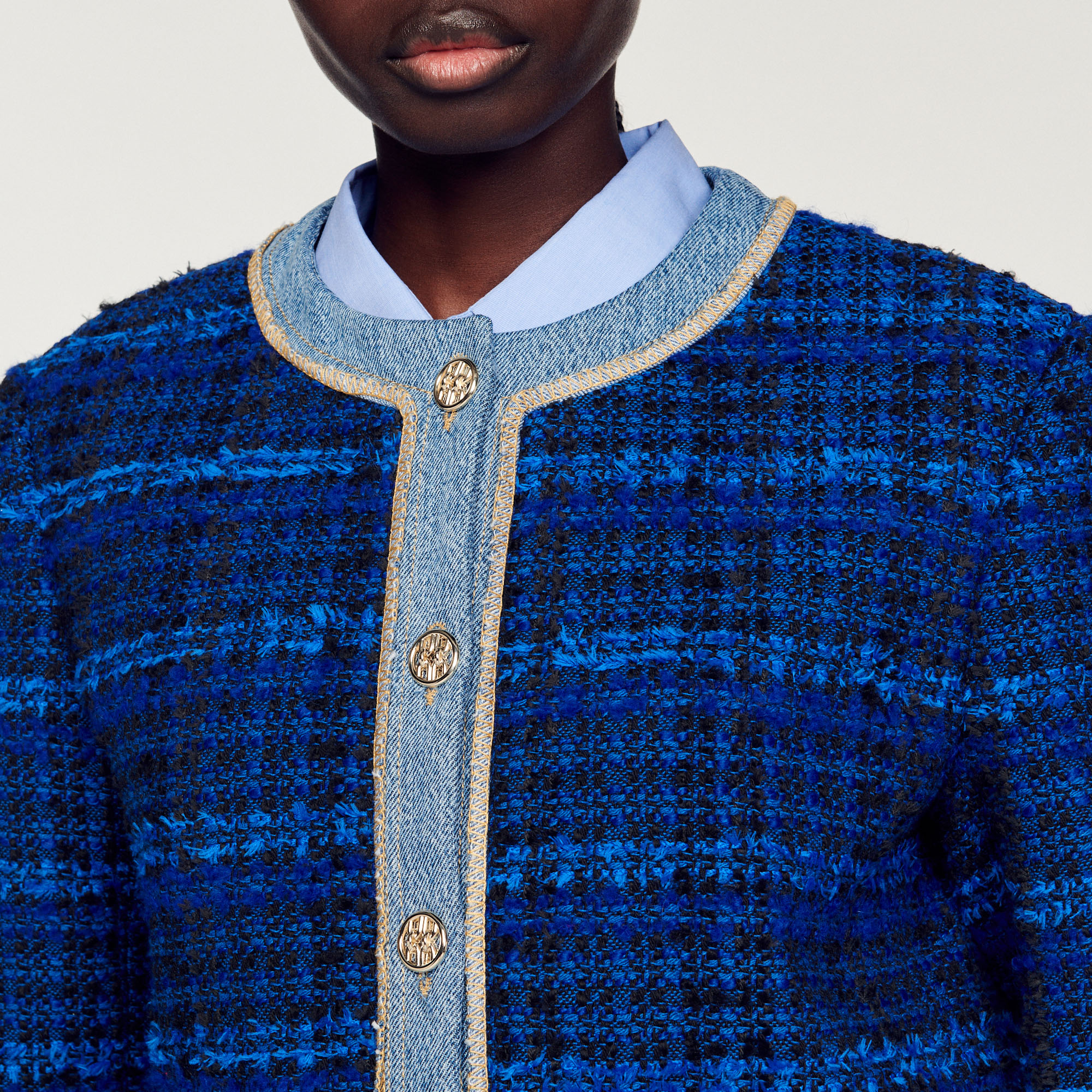 Veste en tweed
