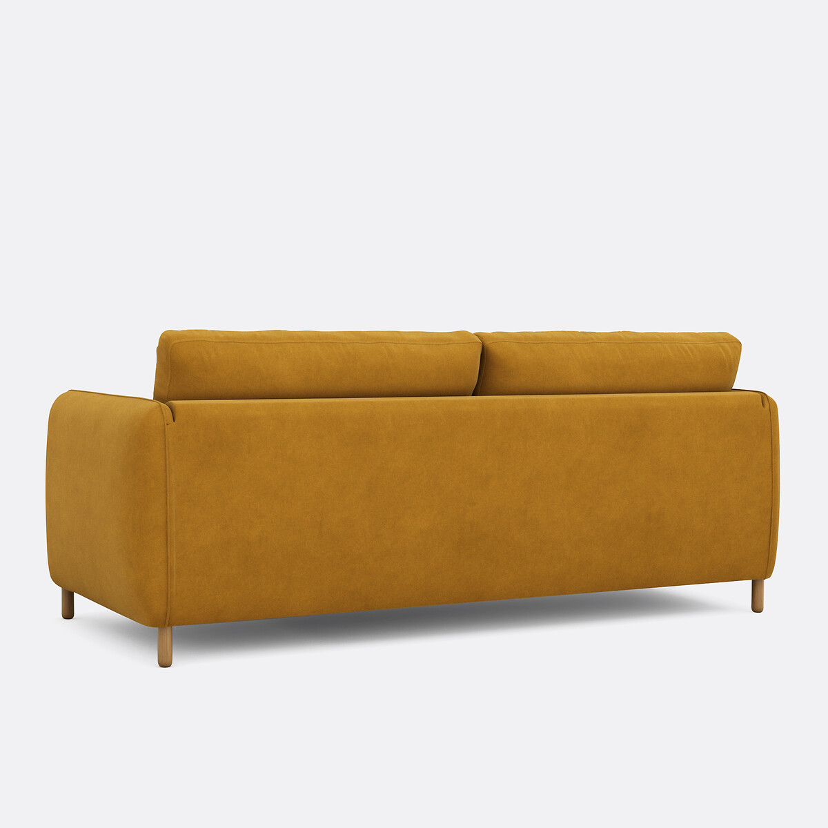 LA REDOUTE INTERIEURS<br>Sofá conversível de veludo, 4 lugares, Loméo