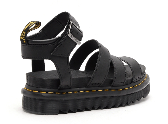 Dr martens nu pieds plats femme blaire noir