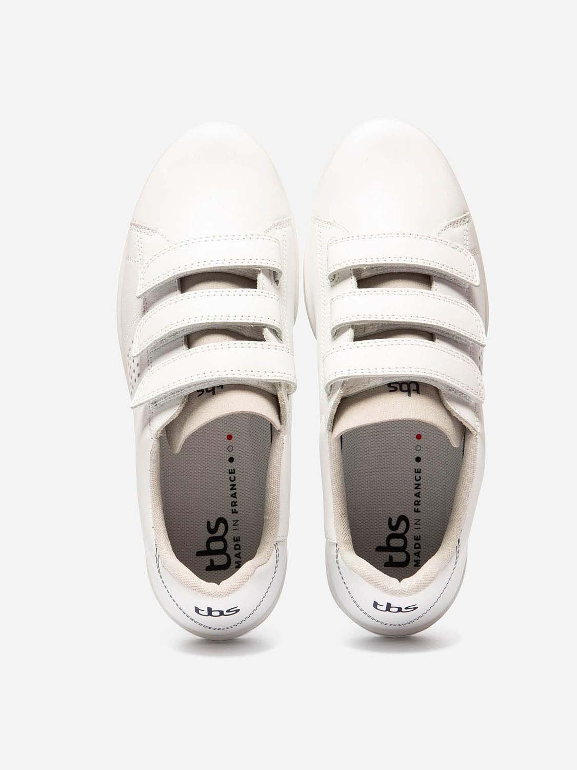 Baskets Homme Fabriquées en France A Scratch Blanches