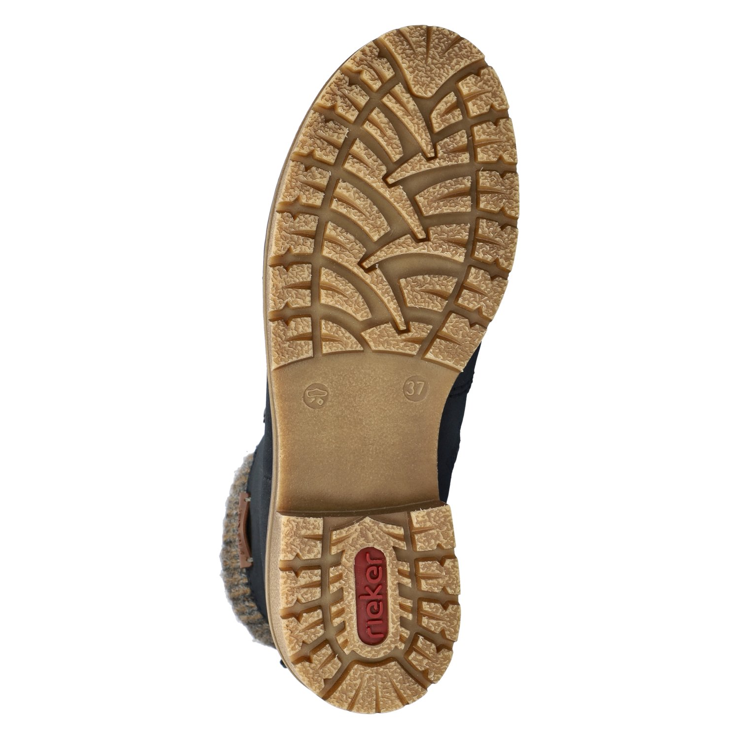 dames veterboot Rieker Blauw