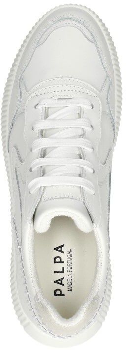 Palpa Veterschoenen Laag wit