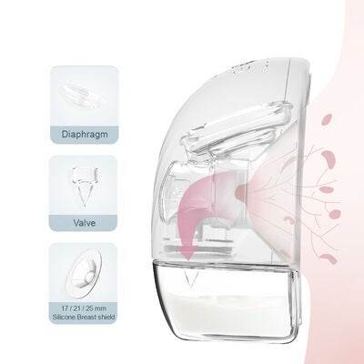 Beemoo CARE Wearable Elektrisk Brystpumpe Singel