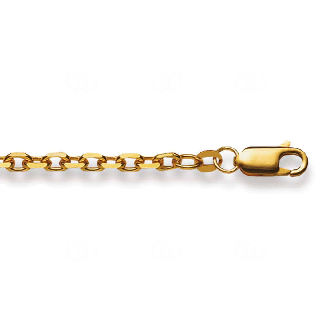 Ankerarmband 750/18 K Gelbgold 3.0mm 19cm