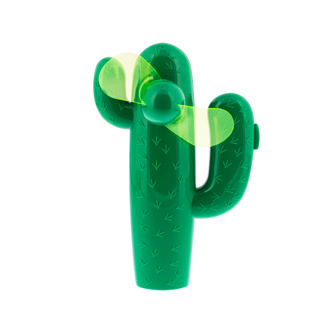 Ventilateur de poche à pile - Cactus