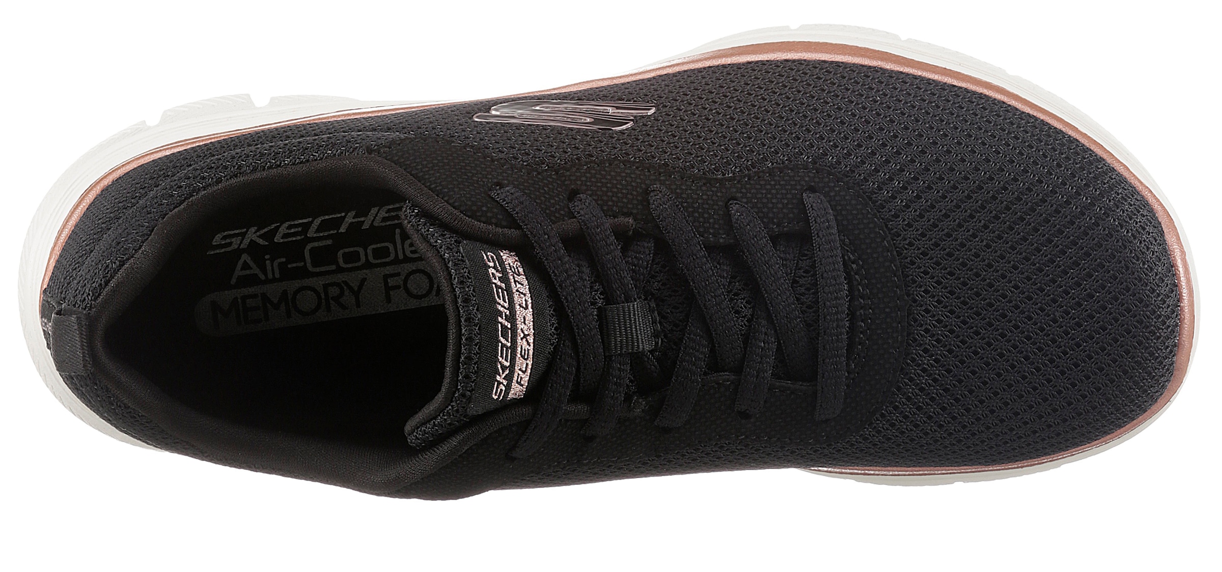 Skechers Sneaker »FLEX APPEAL 4.0 BRILLINAT VIEW«  Freizeitschuh, Halbschuh, Schnürschuh mit Air Cooled Memory Foam