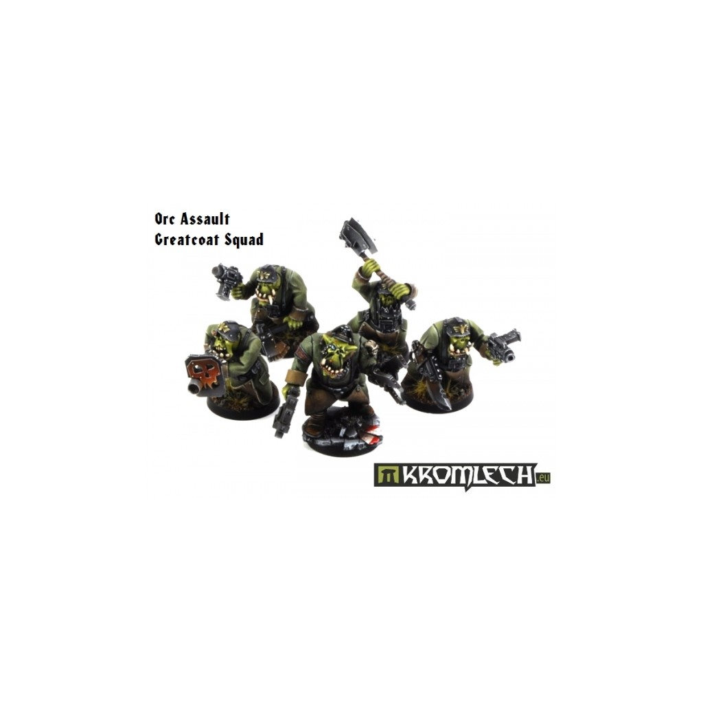 Orc Assault Greatcoat Squad