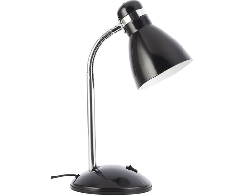 Tafellamp, 1-lichts, H 42 cm, Allison, zwart
